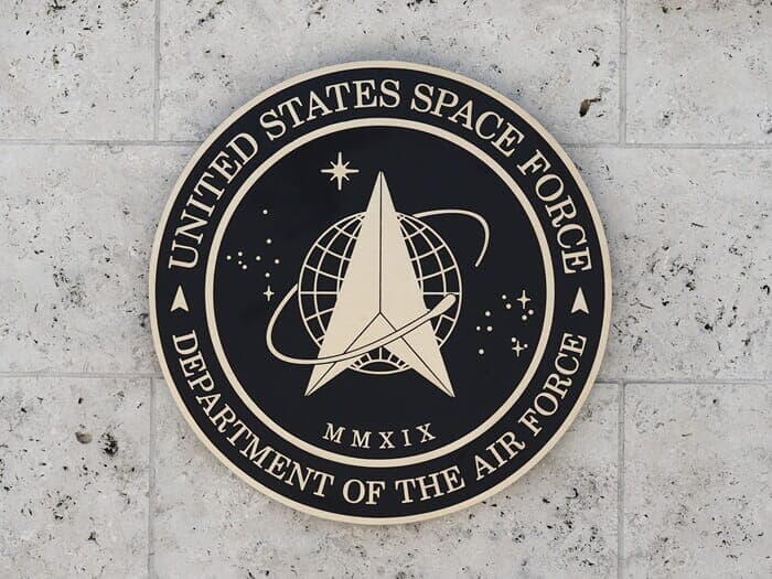 アメリカ宇宙軍のロゴ