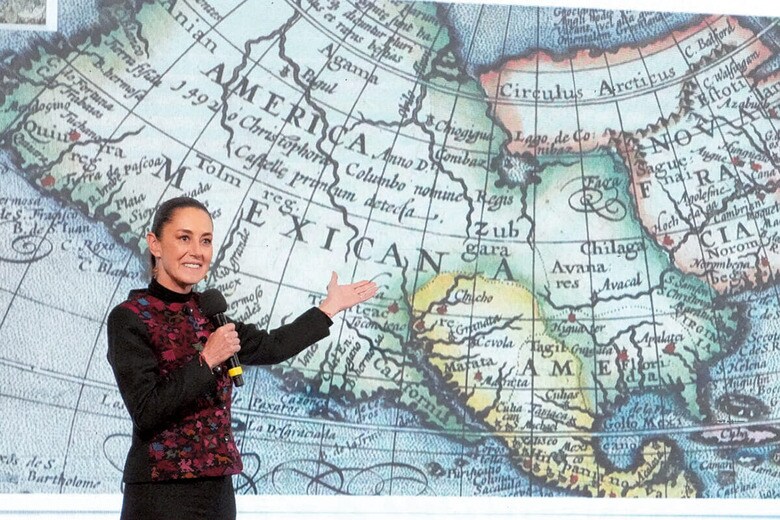 トランプの挑発にメキシコのクラウディア・シェインバウム大統領はどう反撃？　PRESIDENCIA DE MEXICOｰREUTERS