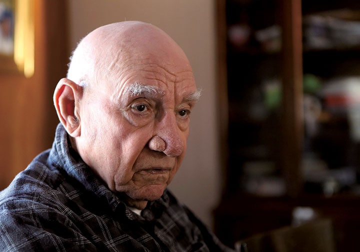 元捕虜のスタークは今もPTSDに苦しんでいる　Jared Ramsdell-JOURNAL INQUIRER