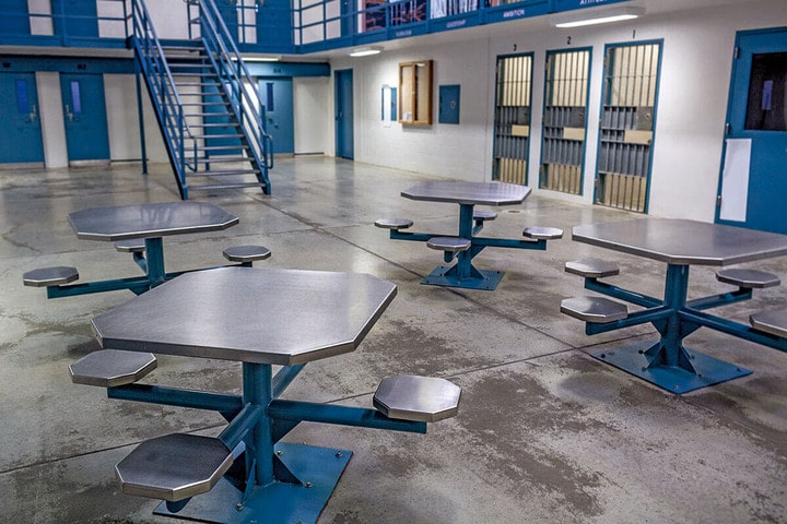 フロリダ州立刑務所内の様子