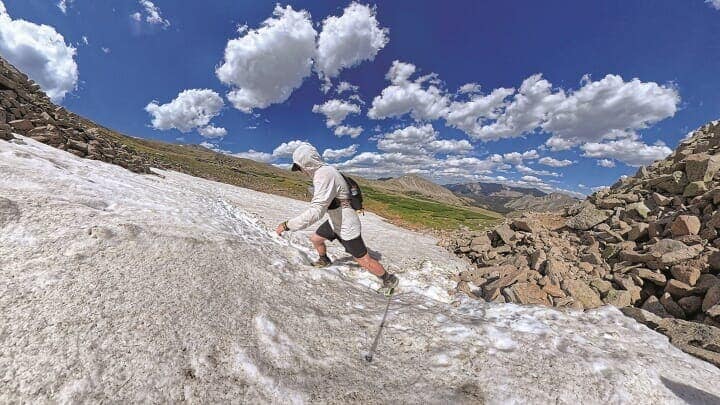 コロラド州横断途中のライニンガ―
