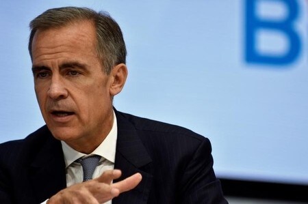 　１０月１４日、イングランド銀行のカーニー総裁（写真）は、ポンドの水準を意に介さないわけではないとの見解を示した。ワシントンで６日撮影（２０１６年　ロイター／James Lawler Duggan）
