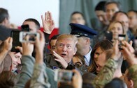 トランプ・安倍両首脳は松山選手同伴でゴルフ外交　北朝鮮議論へ