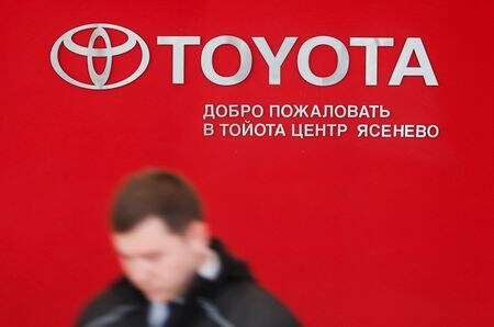 ロシア産業貿易省は、トヨタ自動車がロシア工場の閉鎖を決定したと発表した。（２０２２年　ロイター／Maxim Shemetov）