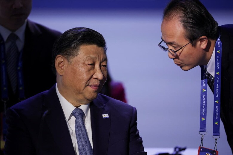 これ以上、悪いニュースは聞きたくない？（写真は2023年サンフランシスコのAPEC首脳会議での習近平）REUTERS/Carlos Barria