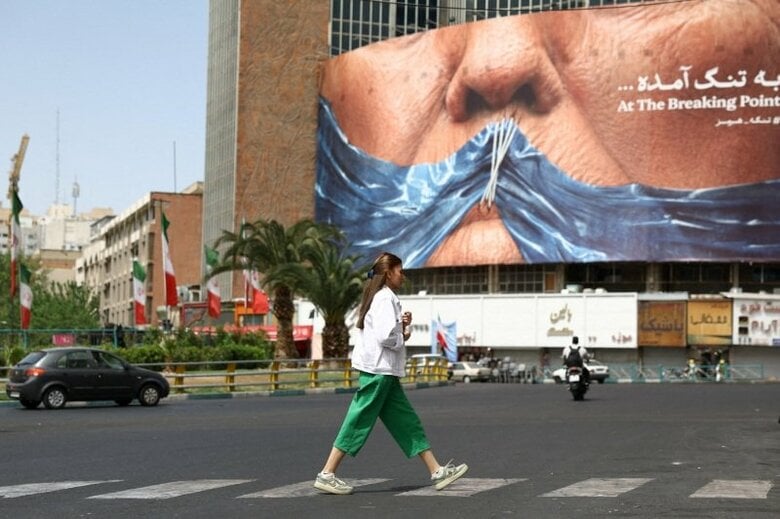 テヘランで8日撮影　WANA (West Asia News Agency) via REUTERS