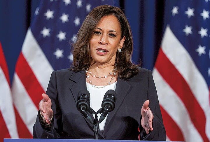 ハリスが副大統領になると米印関係はどう変わるのか　JONATHAN ERNST-REUTERS