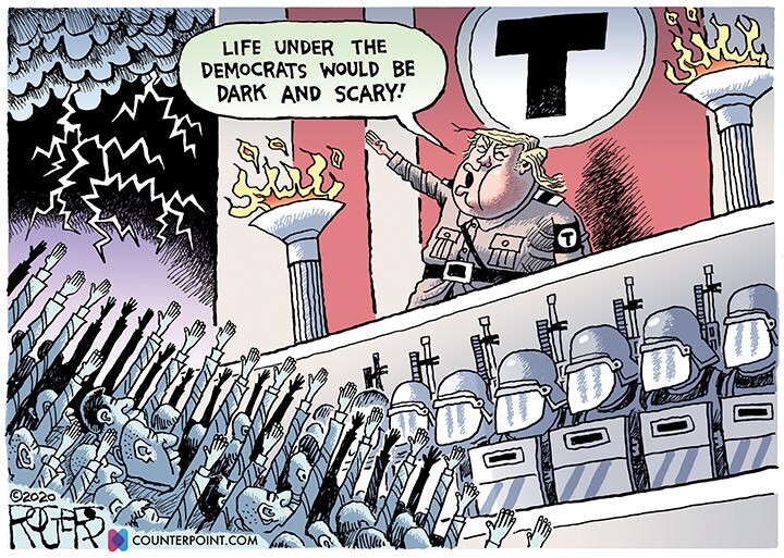 Making America Fascist / (c)2020 ROGERS-COUNTERPOINT.COM