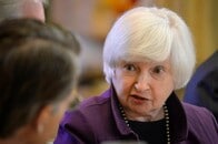 米ＦＲＢ議長「緩やかな利上げ想定」、時期に関し言質与えず