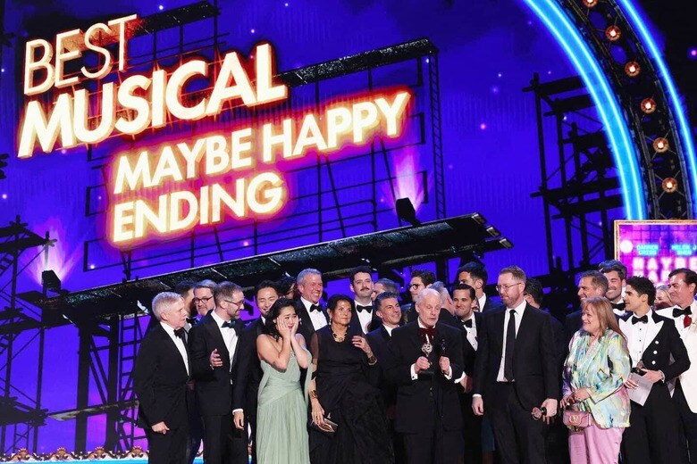 トニー賞ミュージカル部門作品賞を受賞した韓国発のミュージカル『Maybe Happy Ending』　REUTERS/Brendan Mcdermid