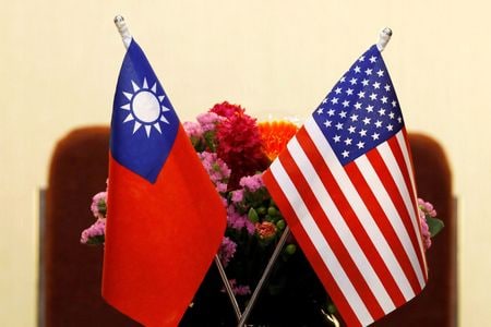 米国の議員団が２５日夜に台湾入りし、２６日に蔡総統と会談する予定と、台湾の中央通信社が報じた。２０１８年３月撮影（２０２２年　ロイター/Tyrone Siu/File Photo）