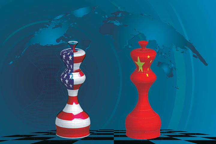 トランプ政権の対決路線は米中の経済冷戦を引き起こし、軍事衝突の不安も生み出している　LEN11／ISTOCKPHOTO