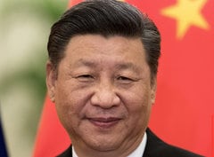 中国の習近平国家主席　Nicolas Asfouri/REUTERS