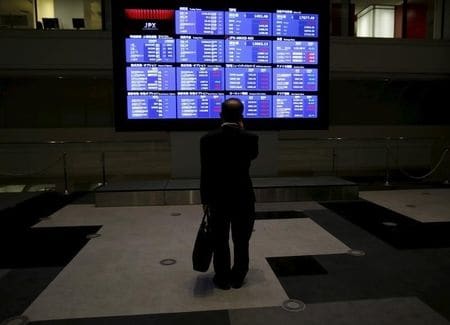 　１２月８日、証券取引等監視委員会は８日、ドイツ証券に対して行政処分を行うよう金融庁に勧告したと発表した。写真は都内で８月撮影（２０１５年　ロイター／Yuya Shino）