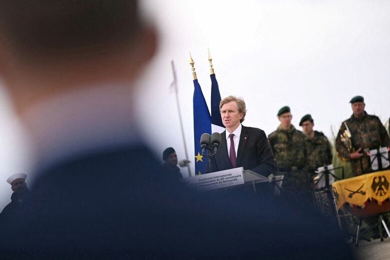 エルブリッジ・コルビー米国防次官。フランスで６日撮影。LOU BENOIST/Pool via REUTERS