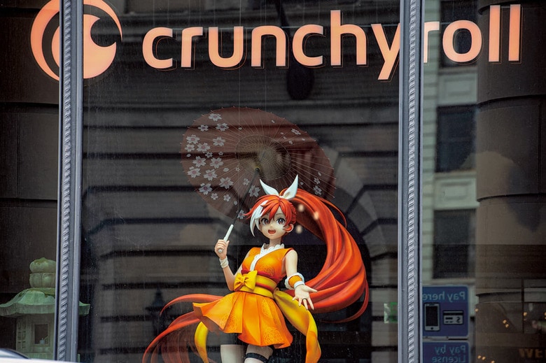 ソニーが買収したサンフランシスコのクランチロール社　MARLENA SLOSSｰBLOOMBERG/GETTY IMAGES