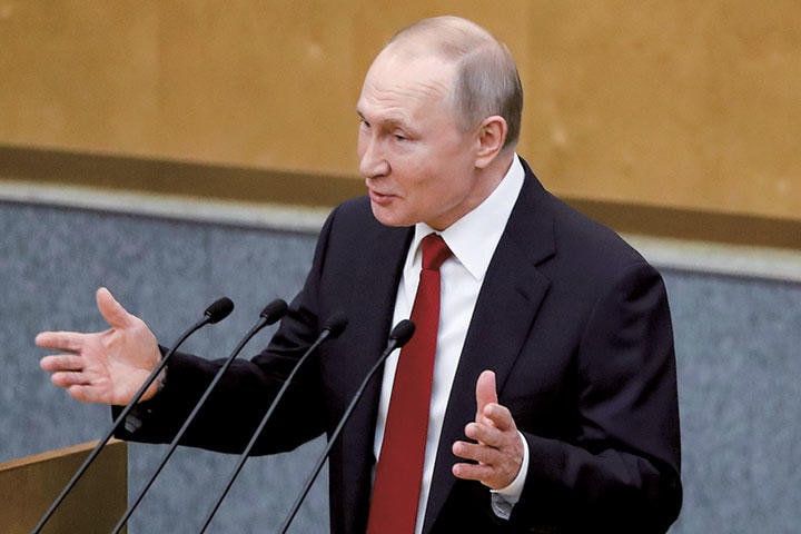 スターリンの指導者在任期間約30年を追い越すか　EVGENIA NOVOZHENINA-REUTERS