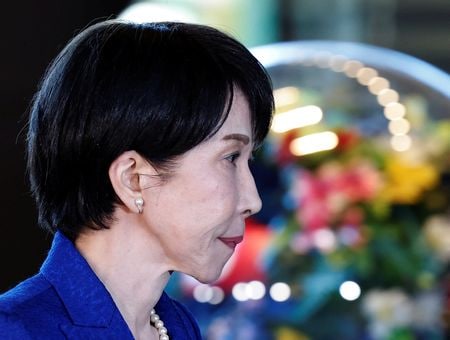 ２月９日、東京の首相官邸で撮影（２０２６年　ロイター/Kim Kyung-Hoon）