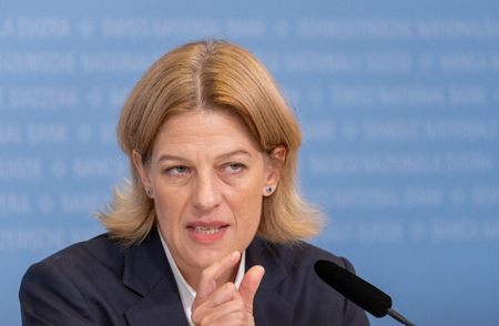 スイス国立銀行（SNB）理事会のチュディン理事。が、2025年6月19日、チューリッヒで撮影。REUTERS/Denis Balibouse
