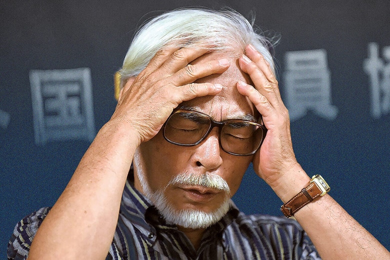 時間と手間をかけて丹念に作り込む宮﨑作品とは全くの別物だ　PHOTO ILLUSTRATION BY SLATE. PHOTO BY KATSUMI KASAHARA/GAMMA-RAPHOｰGETTY IMAGESｰSLATE