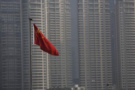 　中国国家統計局が２４日発表した９月の粗鋼生産は前月比３．６７％増の８６９５万トンだった。写真は上海で２０１６年１月撮影（２０２２年　ロイター／Aly Song）