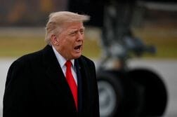 トランプ氏「ウクライナと情報共有継続」、ロの停戦違反には言及せず