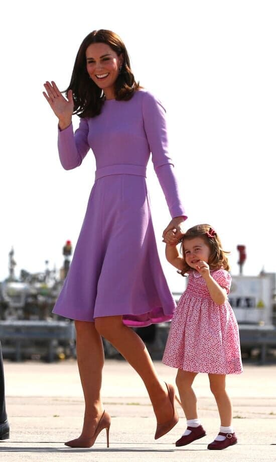 キャサリン妃とシャーロット王女