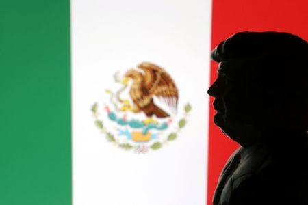 トランプ米大統領は２３日、メキシコに対し、麻薬カルテルを取り締まりを強化するよう要求した。2025年1月撮影。REUTERS/Dado Ruvic
