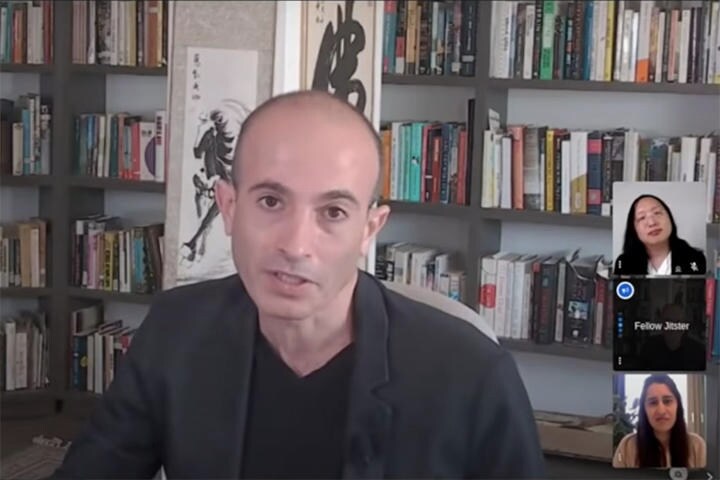 イスラエルの歴史学者ユヴァル・ノア・ハラリ氏　Yuval Noah Harari-YouTube
