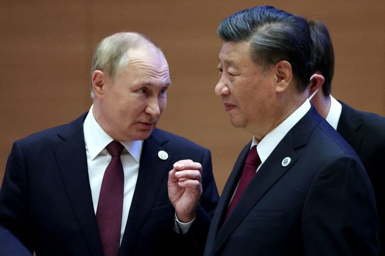 プーチン大統領と習近平国家主席（2022年9月）　Sputnik/Sergey Bobylev/Pool via REUTERS