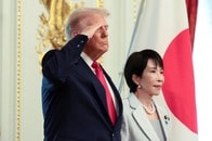 トランプ訪日直前にロシアの核爆撃機が接近、航空自衛隊が緊急発進で対応
