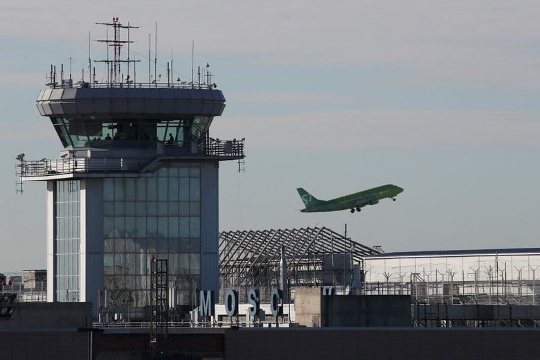 ロシア国内の空港でウクライナが「放火」工作を実施（写真はドモジェドヴォ空港）　Maxim Shemetov-Reuters