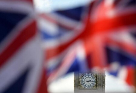 ３月２２日、ブリュッセルで発生した同時爆発攻撃を受け、英国のＥＵ離脱が６月の国民投票で決まるとの予想確率が高まった。ロンドンで２月撮影（２０１６年　ロイター/HANNAH MCKAY）