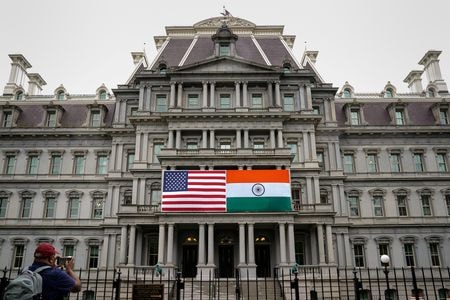 　米ホワイトハウスのジャンピエール報道官は２９日、カナダと米国における２件のシーク教徒殺害計画にインド情報機関の職員が関与していたとされる問題を「極めて深刻に受け止めている」と表明した。写真は昨年６月、米ワシントンで撮影（２０２４年　ロイター／Elizabeth Frantz）