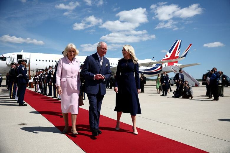 ４月２７日撮影　Henry Nicholls/Pool via REUTERS