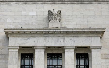 　米連邦準備理事会（ＦＲＢ）は１月１７日、バンク・オブ・アメリカ、シティグループ、ゴールドマン・サックス、ＪＰモルガン・チェース、モルガン・スタンレー、ウェルズ・ファーゴの最大手６行に対して、気候変動関連で想定されるリスクが事業に及ぼす影響のシナリオを分析し、７月末までに報告するよう指示した。２０１８年８月、ワシントンで撮影（２０２３年　ロイター/Chris Wattie）