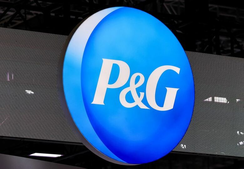 プロクター・アンド・ギャンブル（Ｐ＆Ｇ）のロゴ。2025年11月、上海で撮影。REUTERS/Maxim Shemetov