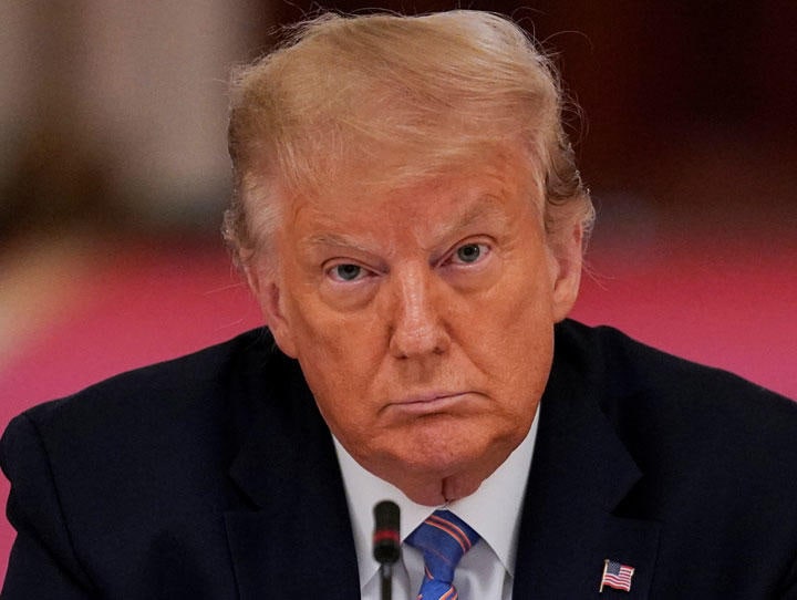 トランプが大統領選を意識しているのは間違いないが　Kevin Lamarque-REUTERS