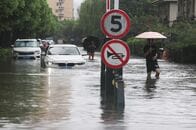 台風13号、中国東部に豪雨　上海で道路冠水・航空便4割欠航