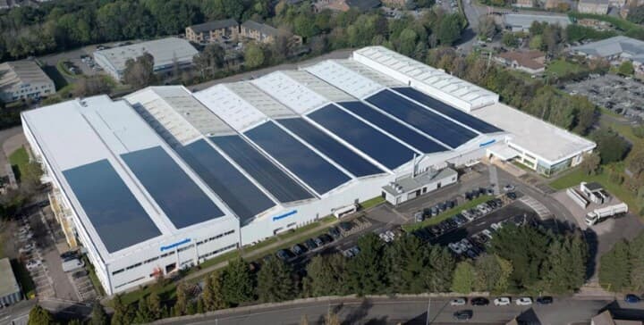 英国でのRE100ソリューション実証イメージ