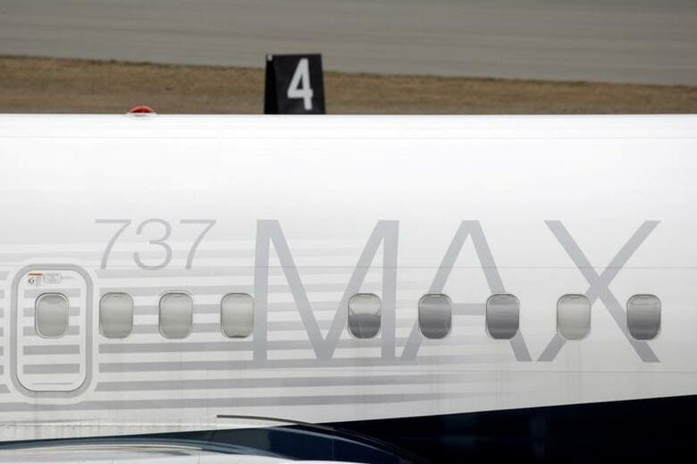 米連邦航空局（FAA）のディクソン長官は、米ボーイングの旅客機「737MAX」の生産上の問題を調査していると明らかにし、年内の運航再開を認めない方針を示した。ワシントン州レントンで3月撮影（2019年　ロイター/David Ryder）