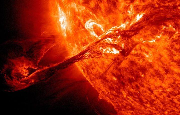 過去70年に観測されたものの10倍規模の太陽風が発生する可能性がある　SDO/GSFC/NASA