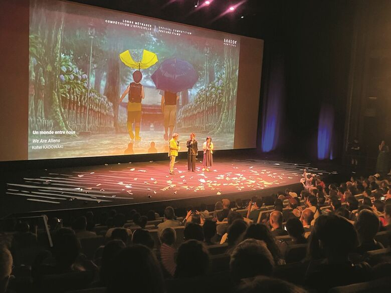 門脇康平監督作品『我々は宇宙人』の舞台挨拶　TADASHI SUDO