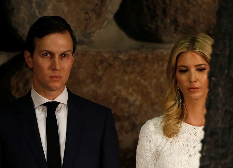 中国に取り込まれたトランプ大統領の娘イヴァンカさんとその夫クシュナー氏　Jonathan Erns-REUTERS