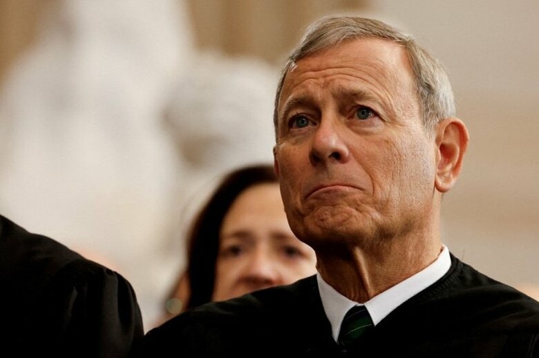 写真はロバーツ米連邦最高裁判所長官。2025年1月、米ワシントンで代表撮影。 Chip Somodevilla/Pool via REUTERS