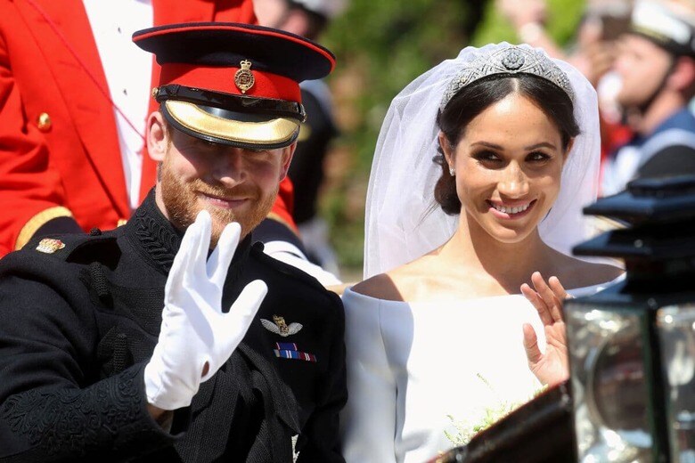 ヘンリー王子とメーガン妃の結婚式（2018年5月）　Chris Jackson/Pool via REUTERS