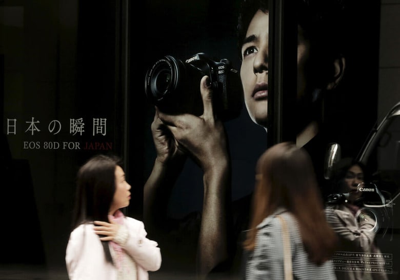 復興感を強めるキヤノン　Thomas Peter-REUTERS