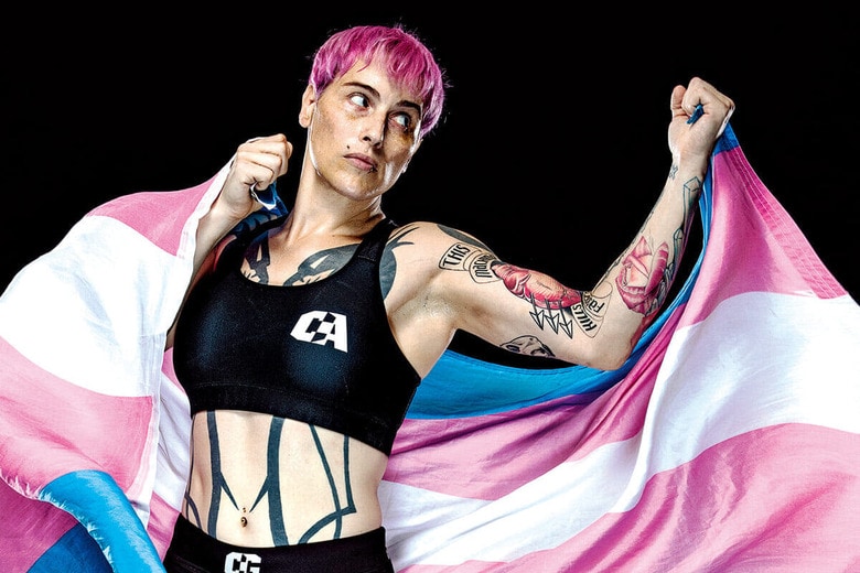 マクラフリンは家庭や学校、MMAの世界でトランスジェンダーへの偏見に苦しみ、ドキュメンタリーへの出演などを通して闘いを続けている　SCOTT HIRANO