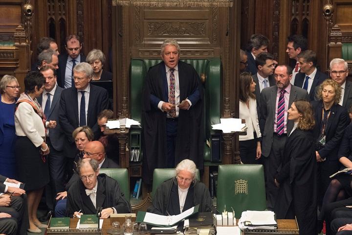 揉めに揉めた挙句、欲の皮が突っ張って何も決められない英議会（写真は今年1月）　Mark Duffy/REUTERS