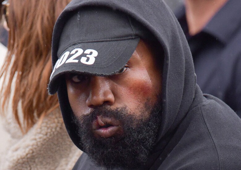 カニエ・ウェスト（2022年10月、パリ）　Jana Call me J/ABACA via Reuters Connect